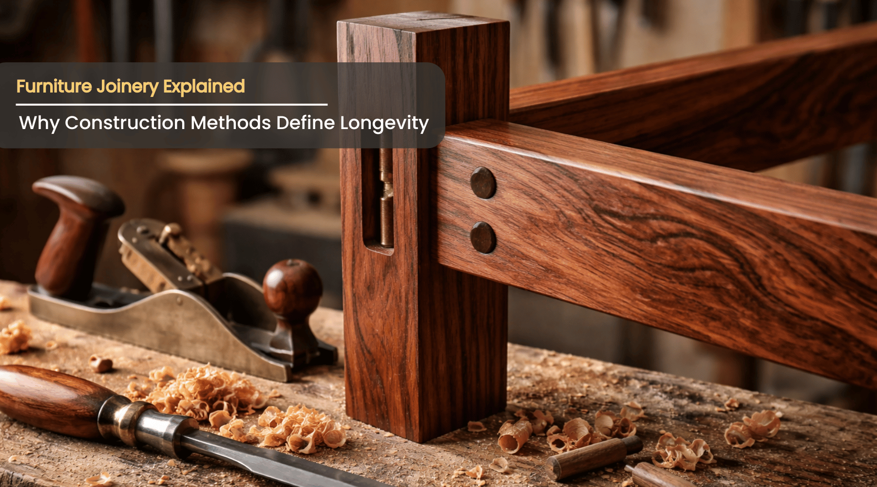 Furniture Joinery Explained: Why Construction Methods Define Longevity