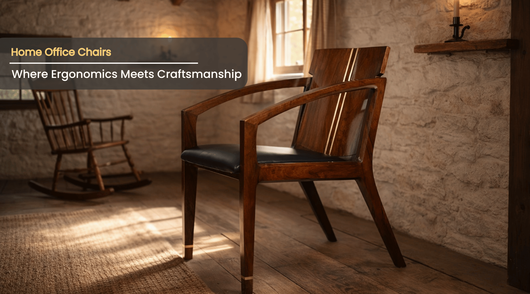 Home Office Chairs: Where Ergonomics Meets Craftsmanship