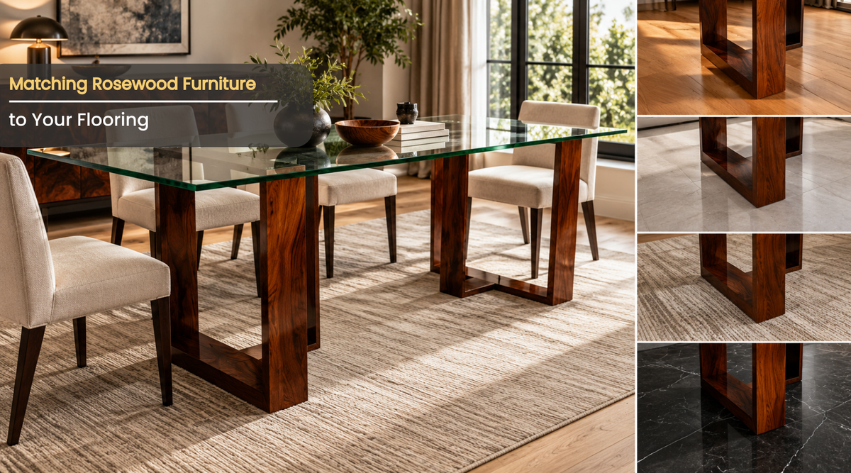 Matching Rosewood Furniture to Your Flooring