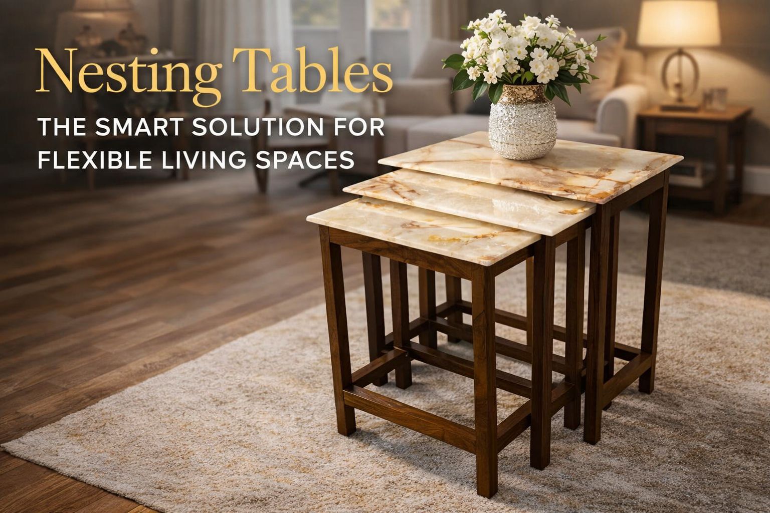 Nesting Tables: The Smart Solution for Flexible Living Spaces