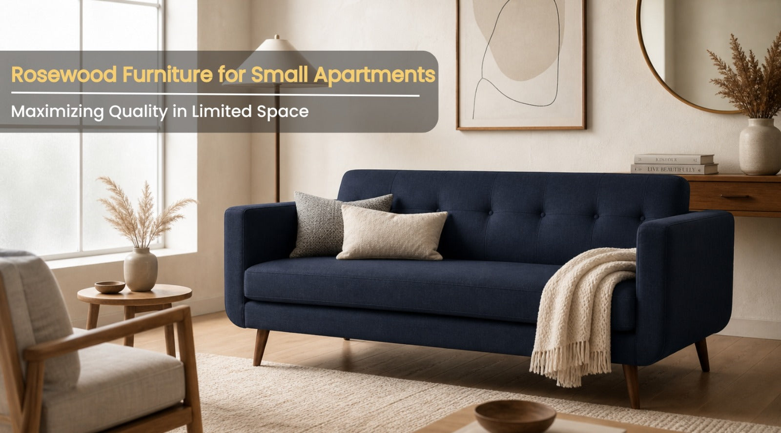 Rosewood Furniture for Small Apartments Maximizing Quality in Limited Space