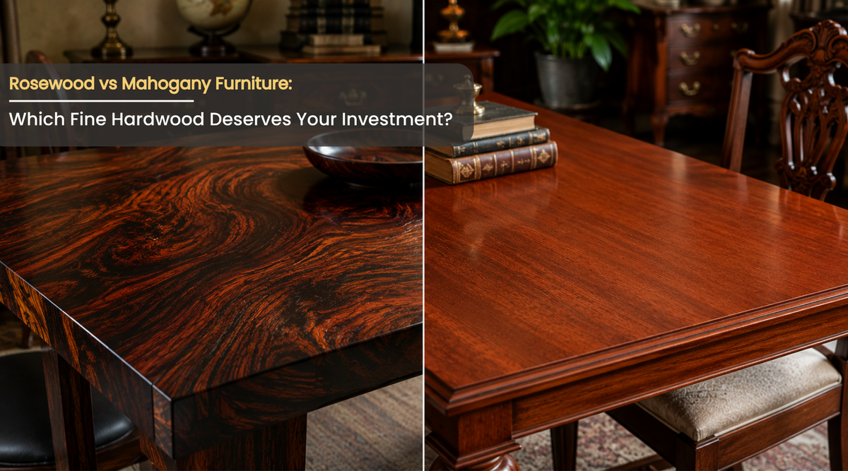 Rosewood vs Mahogany Furniture: Which Fine Hardwood Deserves Your Investment?