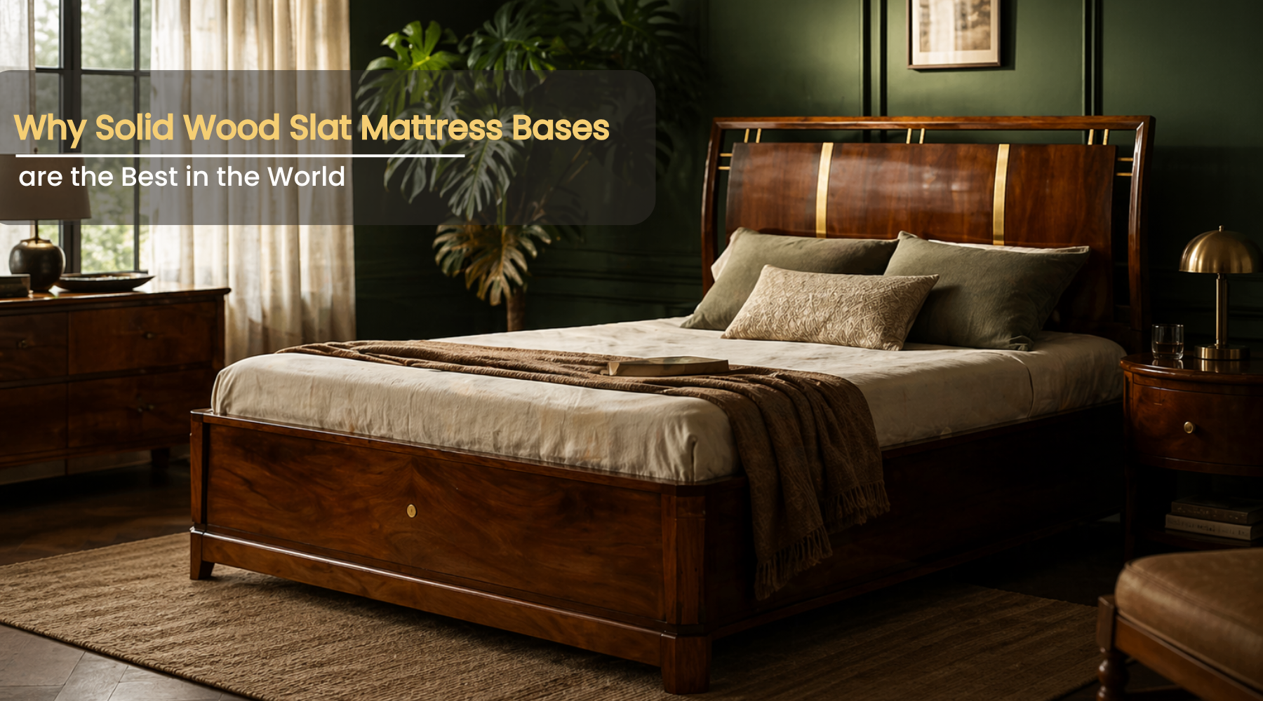 Why Solid Wood Slat Mattress Bases are the Best in the World