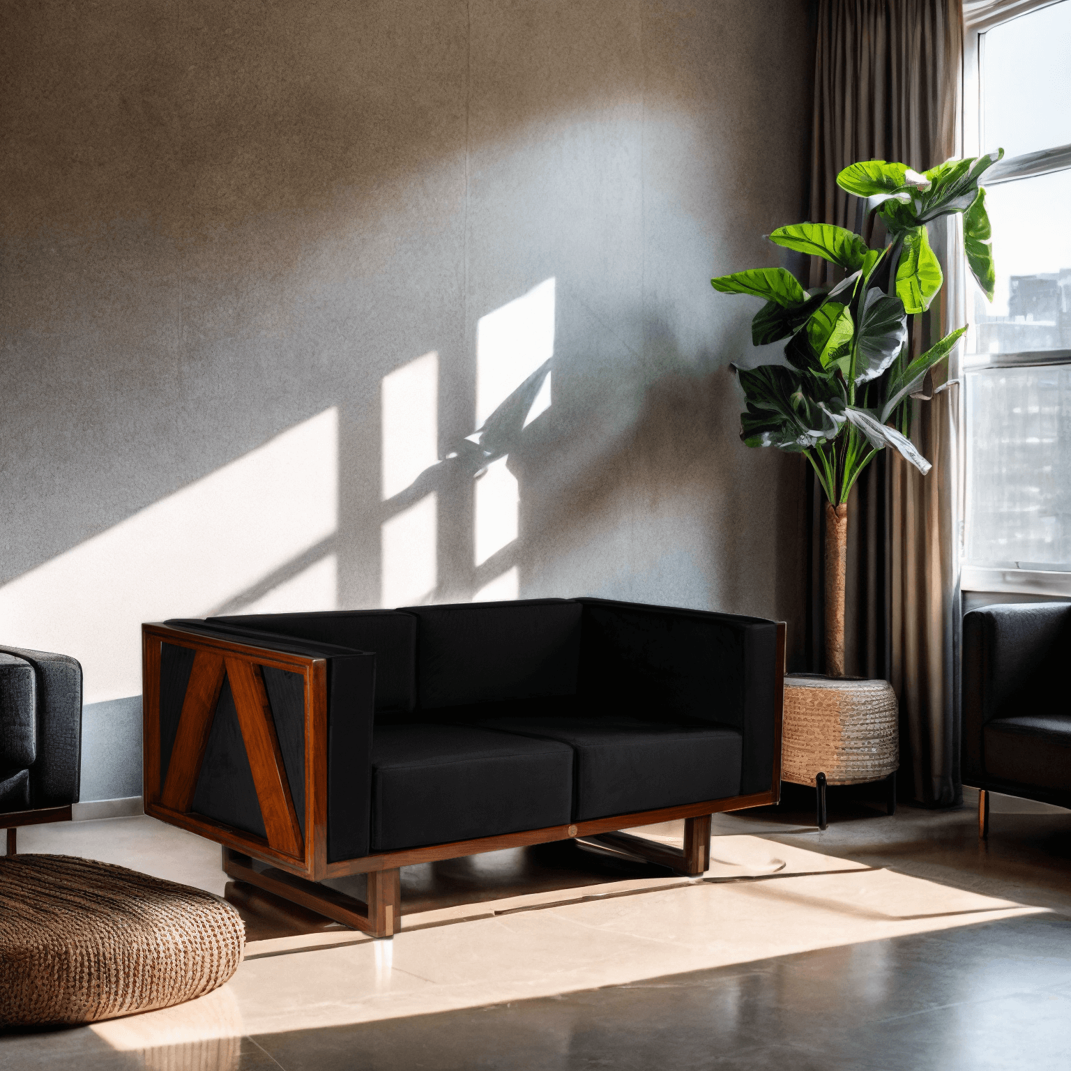 ATLAS 2 - Handmade Solid Wood Sofa