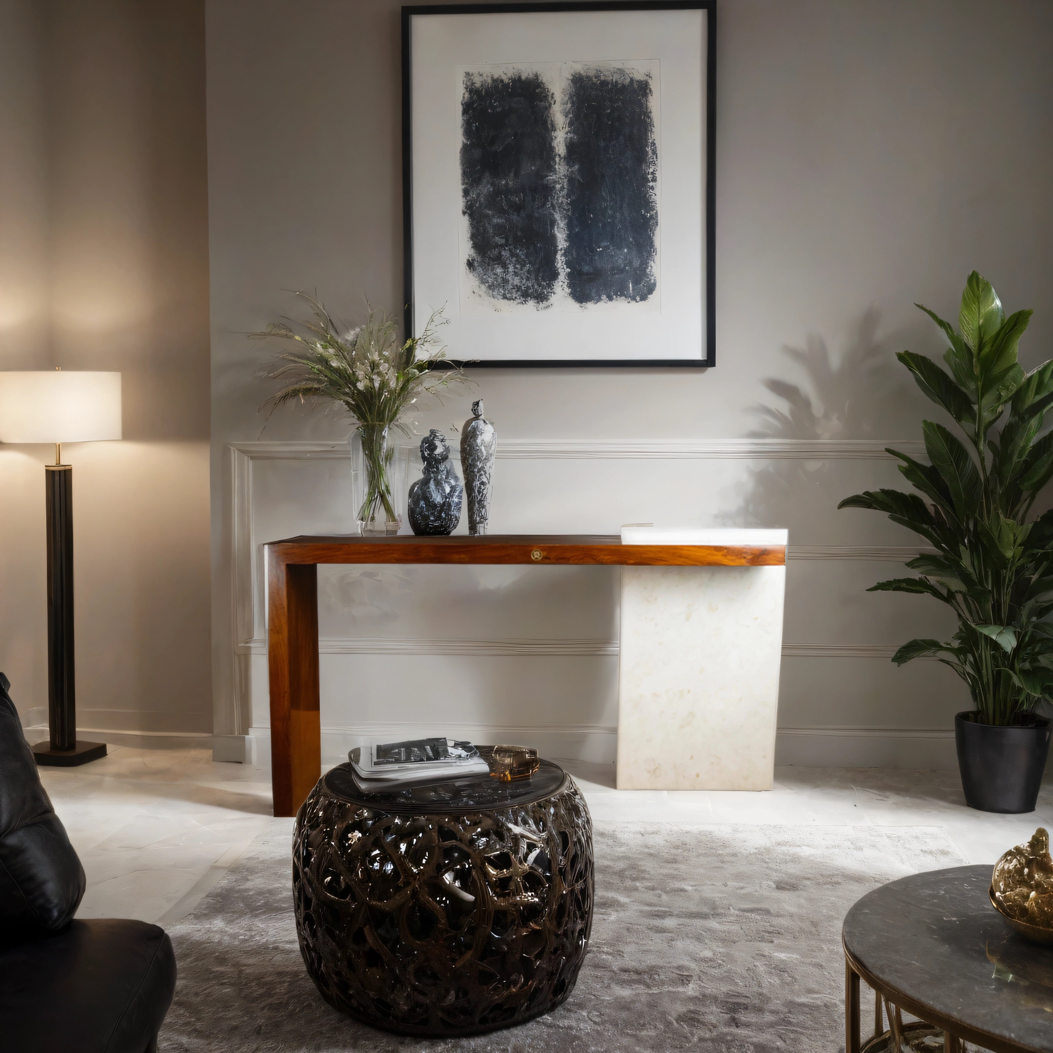 SPLIT - Handmade Solid Wood Console Table