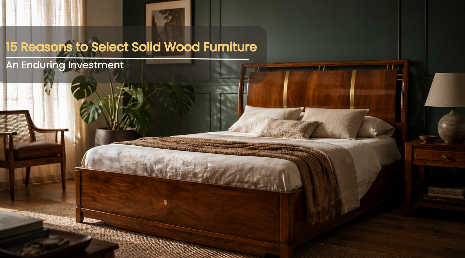15 Reasons to Select Solid Wood Furniture: An Enduring Investment