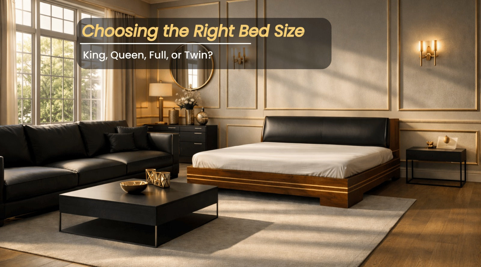 Choosing the Right Bed Size: King, Queen, Full, or Twin?