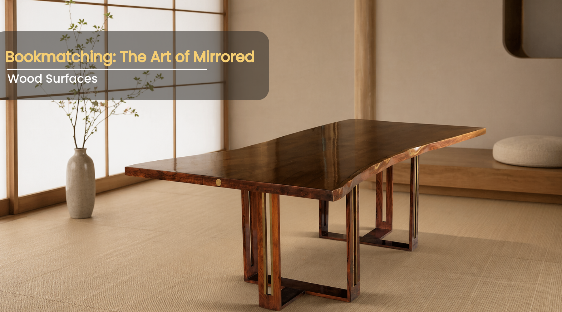 Bookmatching: The Art of Mirrored Wood Surfaces