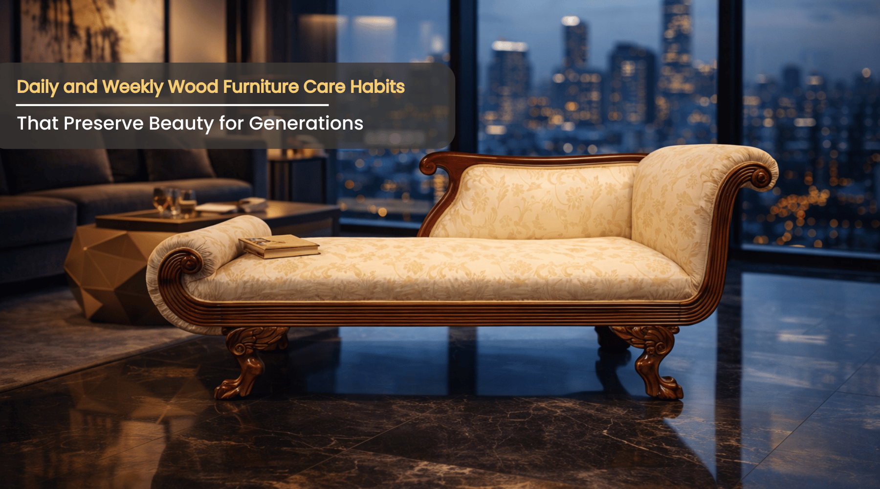 Daily and Weekly Wood Furniture Care Habits That Preserve Beauty for Generations