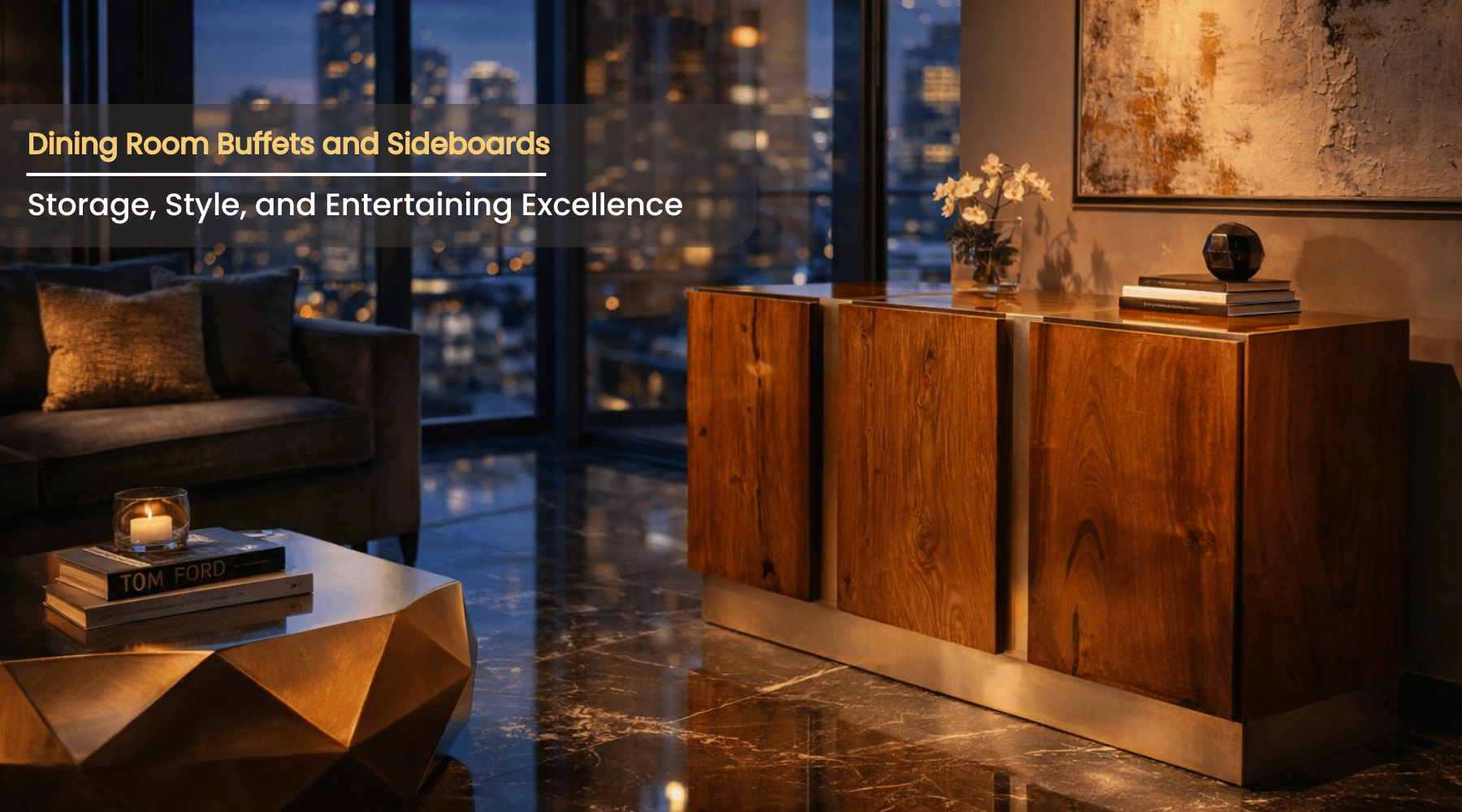 Dining Room Buffets and Sideboards: Storage, Style, and Entertaining Excellence