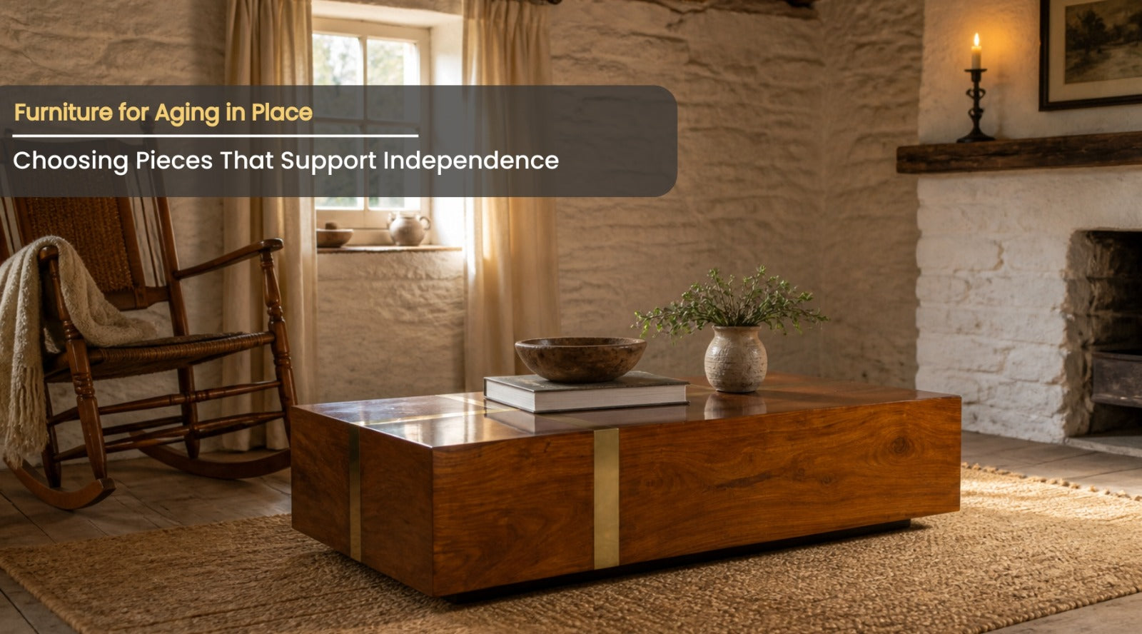 Furniture for Aging in Place: Choosing Pieces That Support Independence