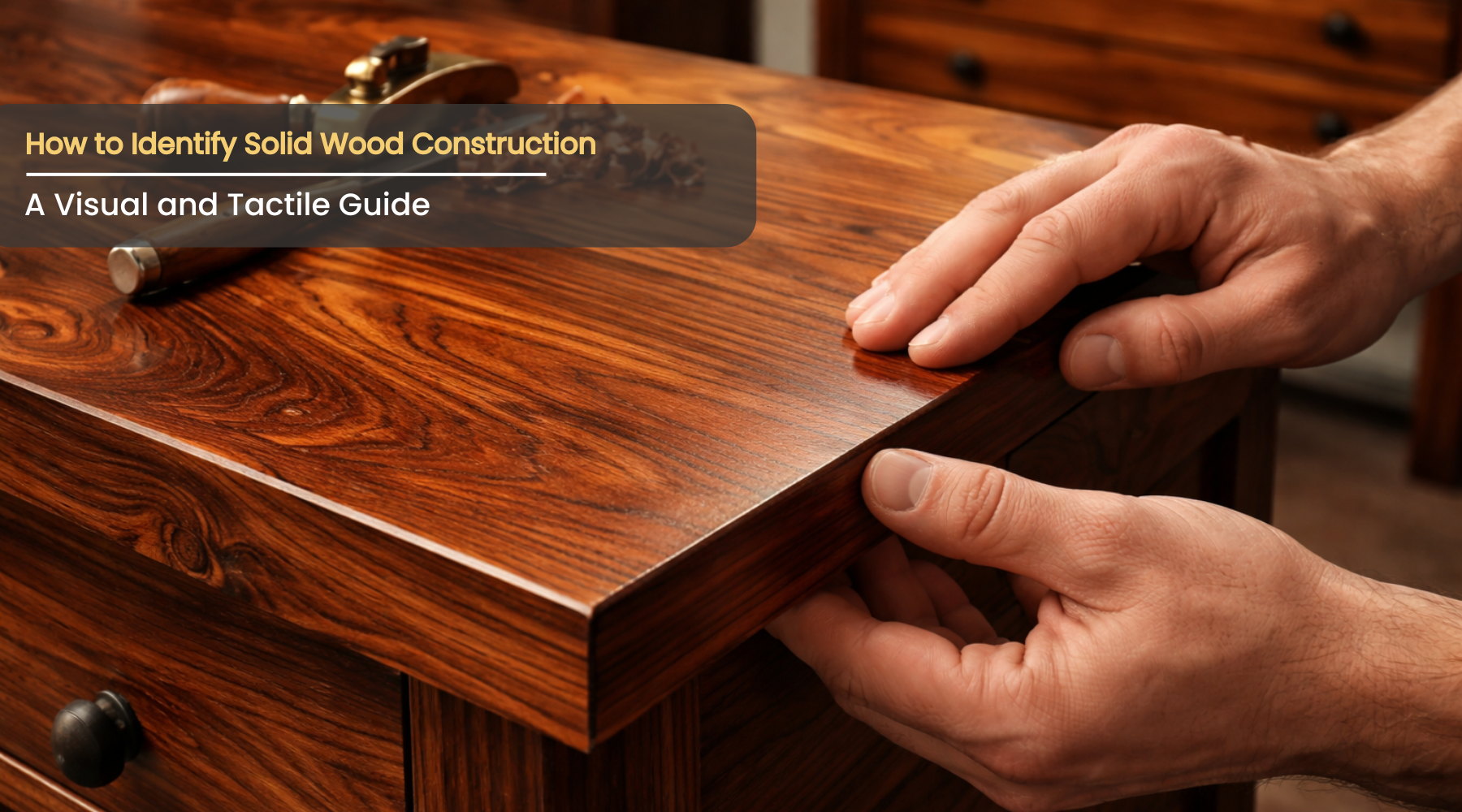 How to Identify Solid Wood Construction: A Visual and Tactile Guide