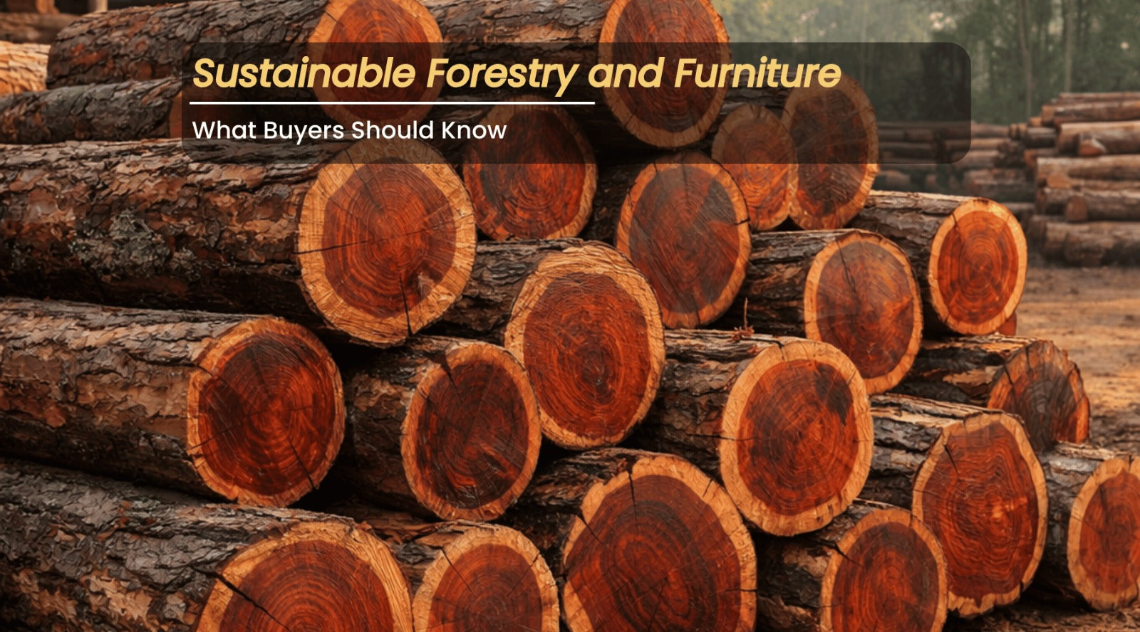 Sustainable Forestry and Furniture