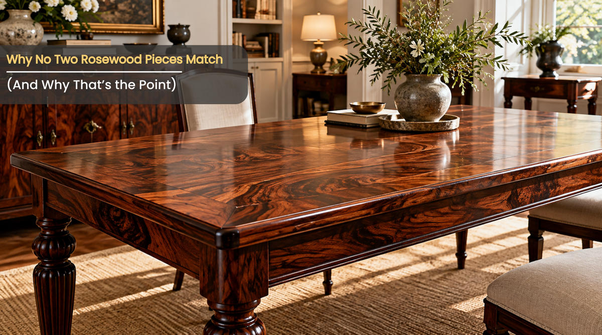 Why No Two Rosewood Pieces Match (And Why That’s the Point)
