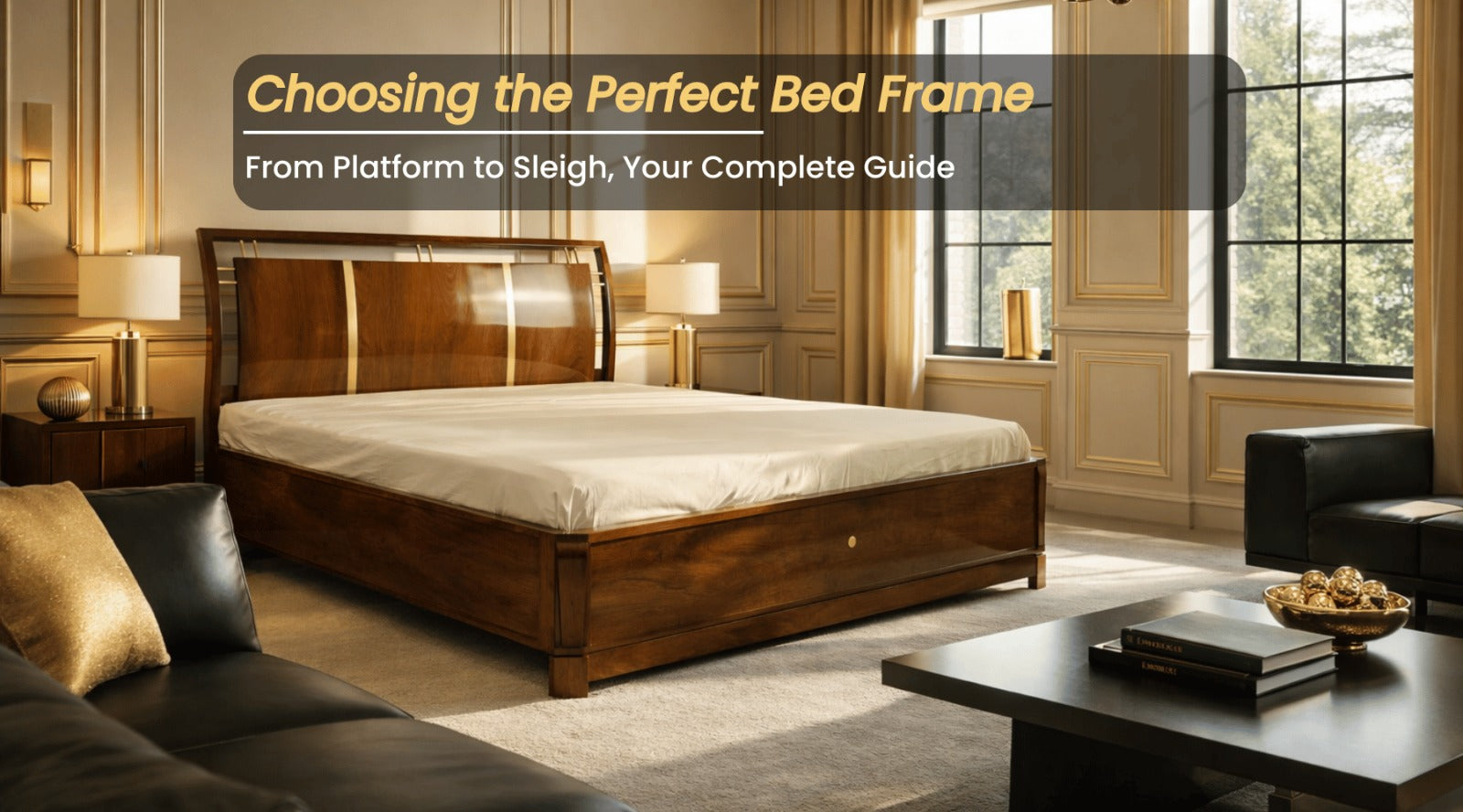 Choosing the Perfect Bed Frame: From Platform to Sleigh, Your Complete Guide