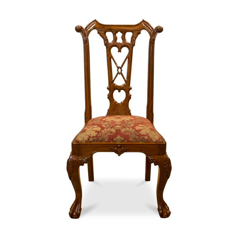 GEORGE II - Handmade Solid Wood Dining Chair - SET OF 2