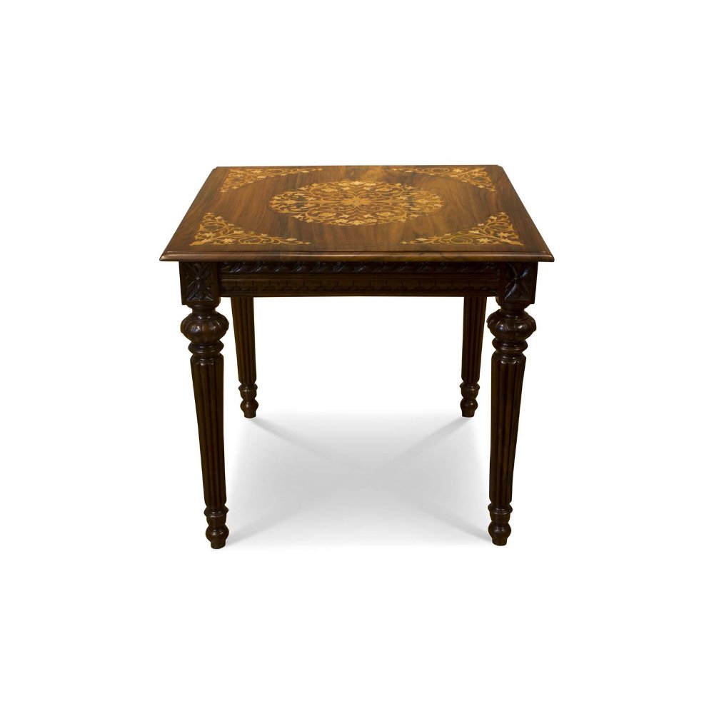 ELENI - Handmade Solid Wood Side Table - Set of 2