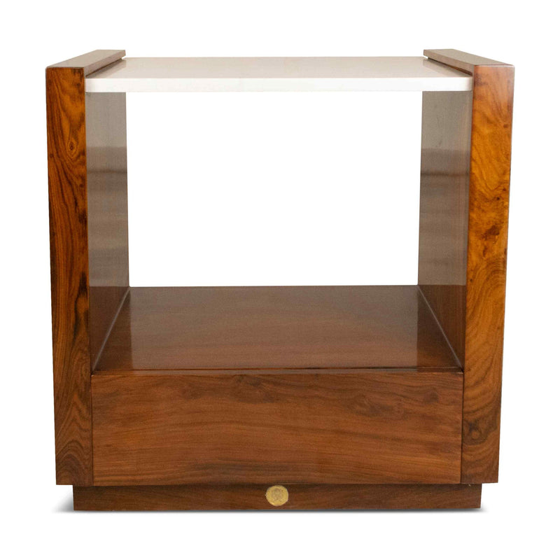 SALM - Handmade Solid Wood End Table - SET OF 2
