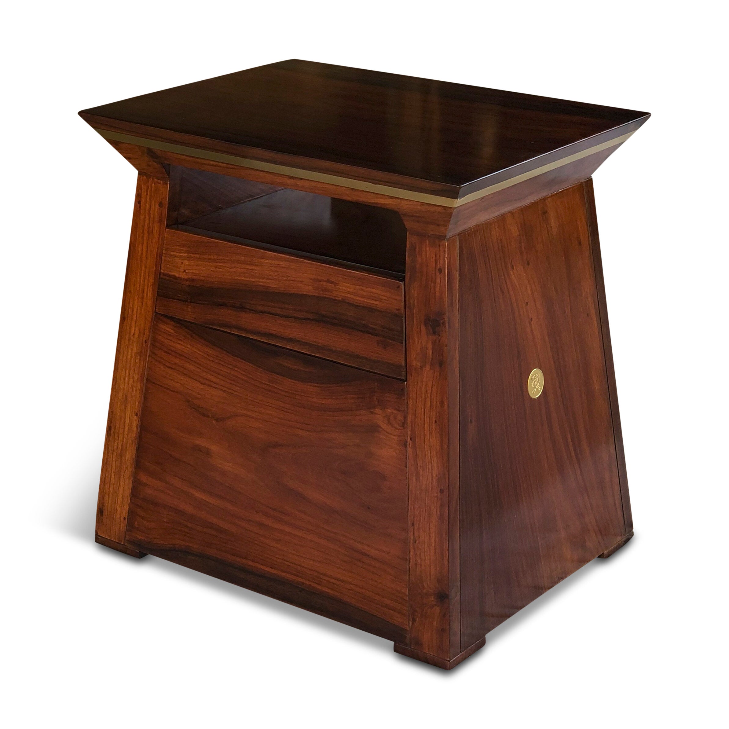 PIRAMIDE - Handmade Solid Wood Block Table