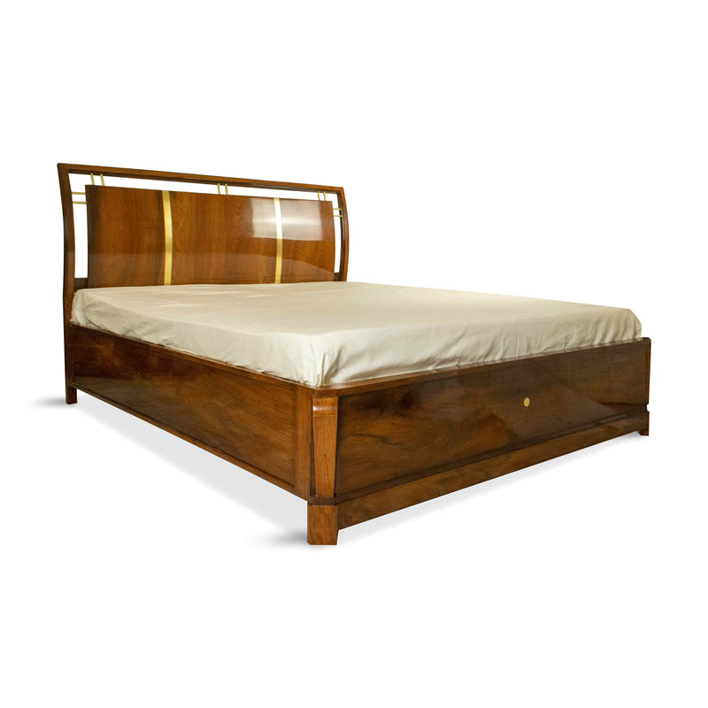 KURVI - Handmade Solid Wood Bed